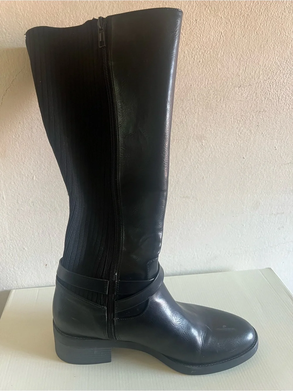 LifeStride Brittany Over-the-Knee Boots in Black